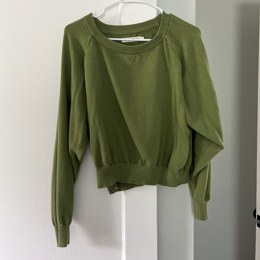 Christy Dawn Sage crewneck sweater